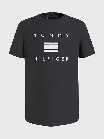 Fiú Tommy Hilfiger Tommy Póló Fekete | HU 2298WNB